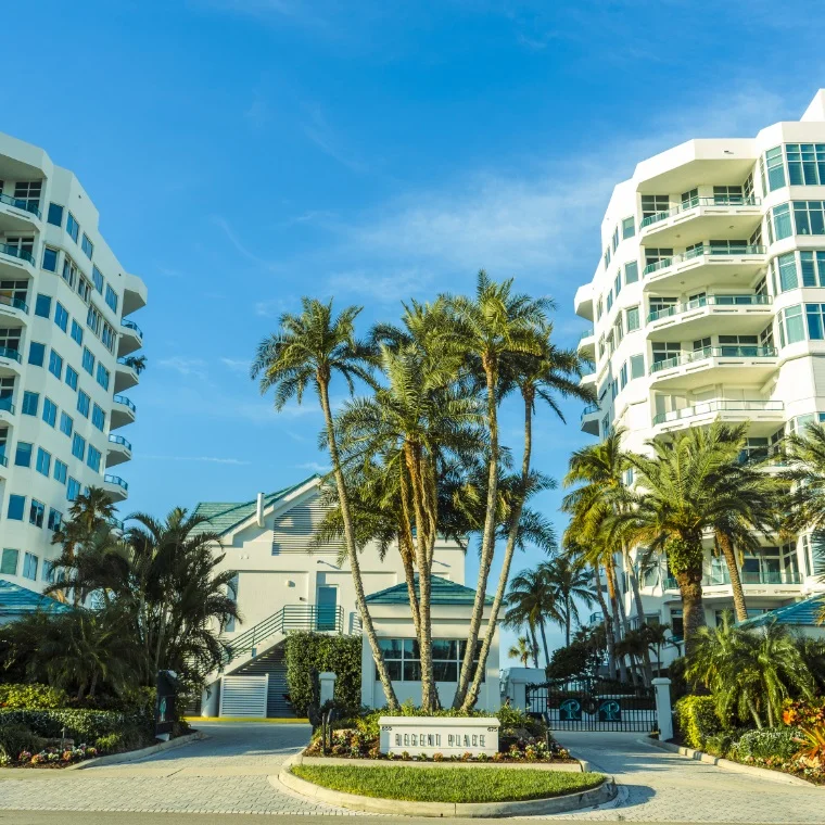 Gulf & Bay Club property landscaping